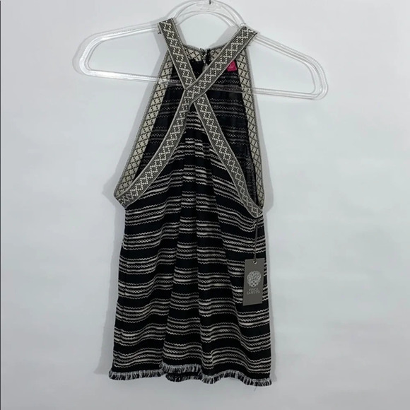 Vince Camuto Tropic Heat Fringe Tank Top Small - Picture 3 of 10